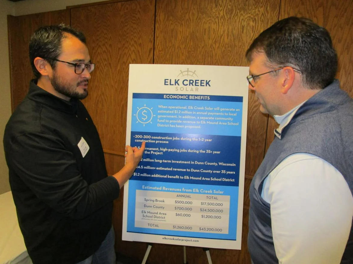 Read more about the article Big solar comes to Dunn County – Elk Creek Solar Project